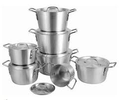 7PCS ALUMINIUM POTS 