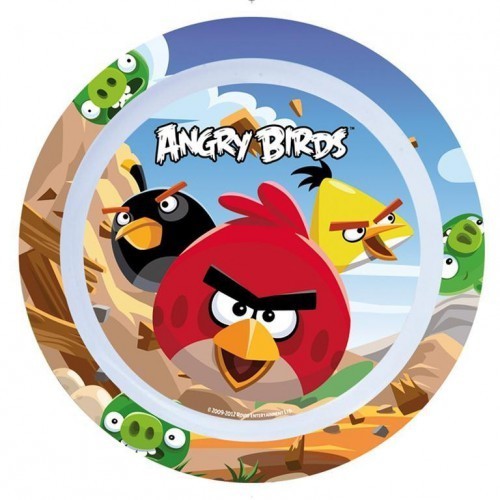 ANGRY BIRD PLATE(retail)